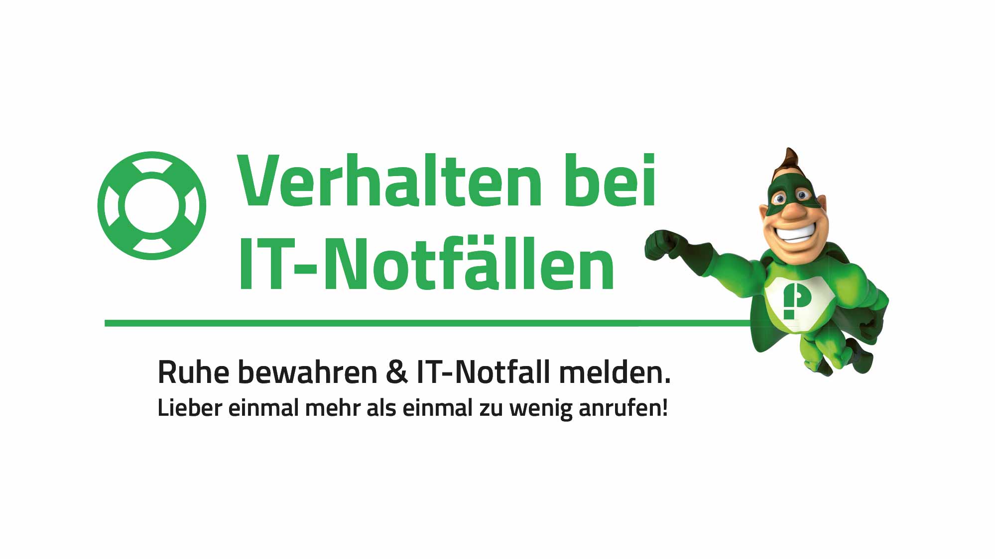 Verhalten bei IT-Notfällen